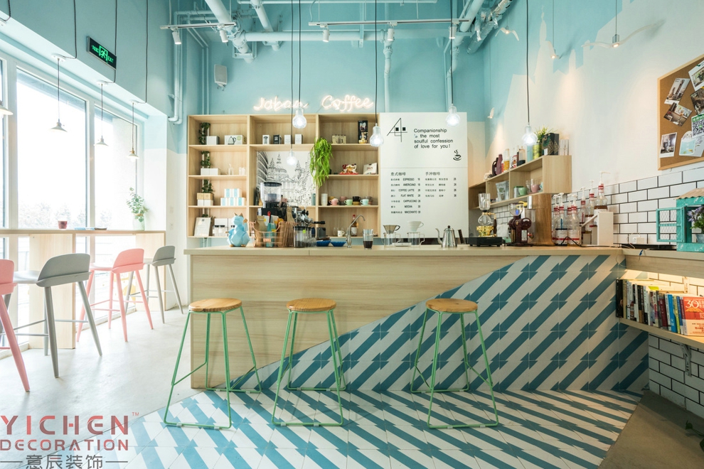 甜品店前臺裝修實(shí)景圖