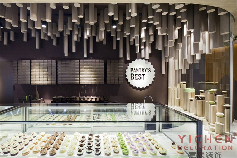 小清新蛋糕店裝修實(shí)景圖