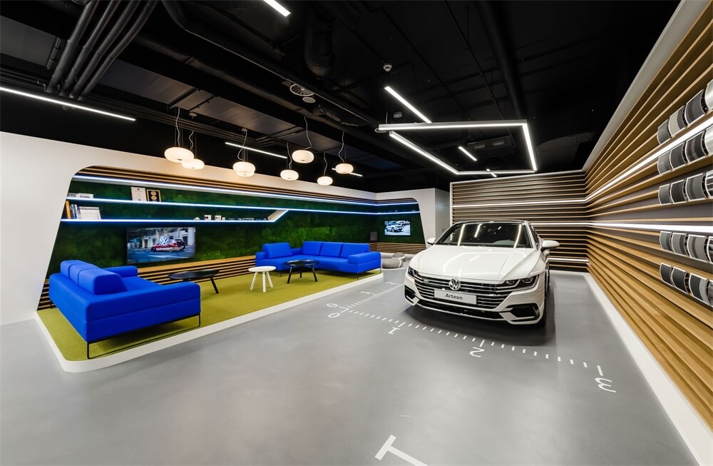 汽車(chē)展廳設計裝修效果圖