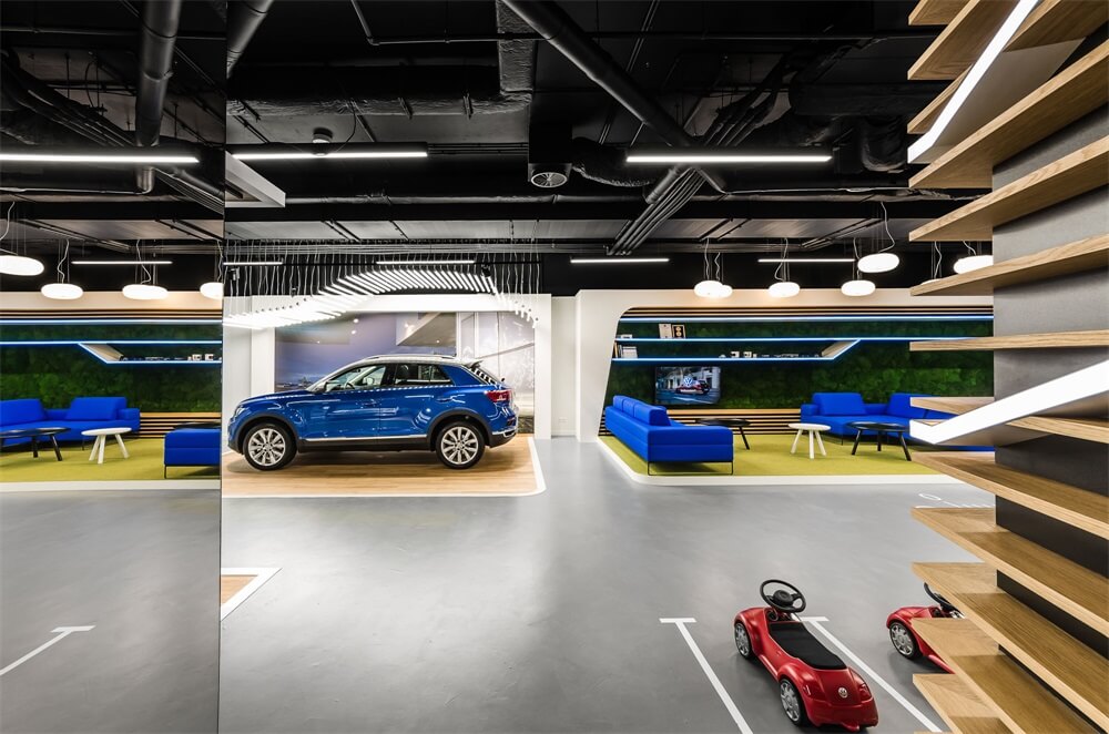 汽車(chē)展廳設計效果圖