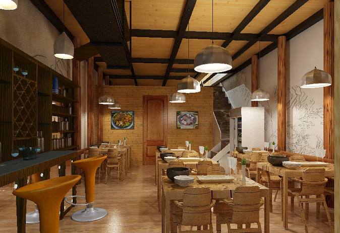 長(cháng)沙燒烤店裝修