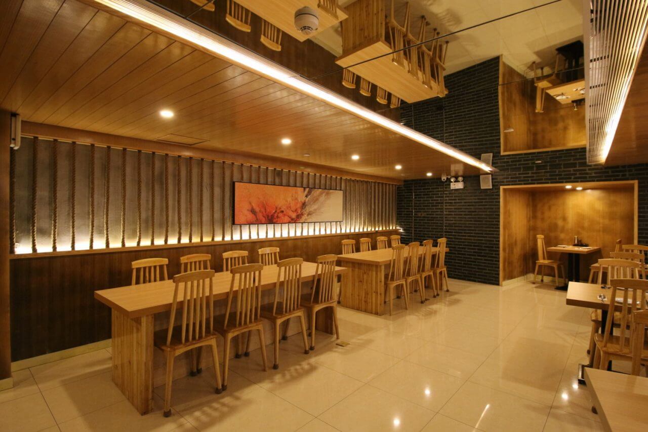 日式風(fēng)格餐廳設計裝修效果圖