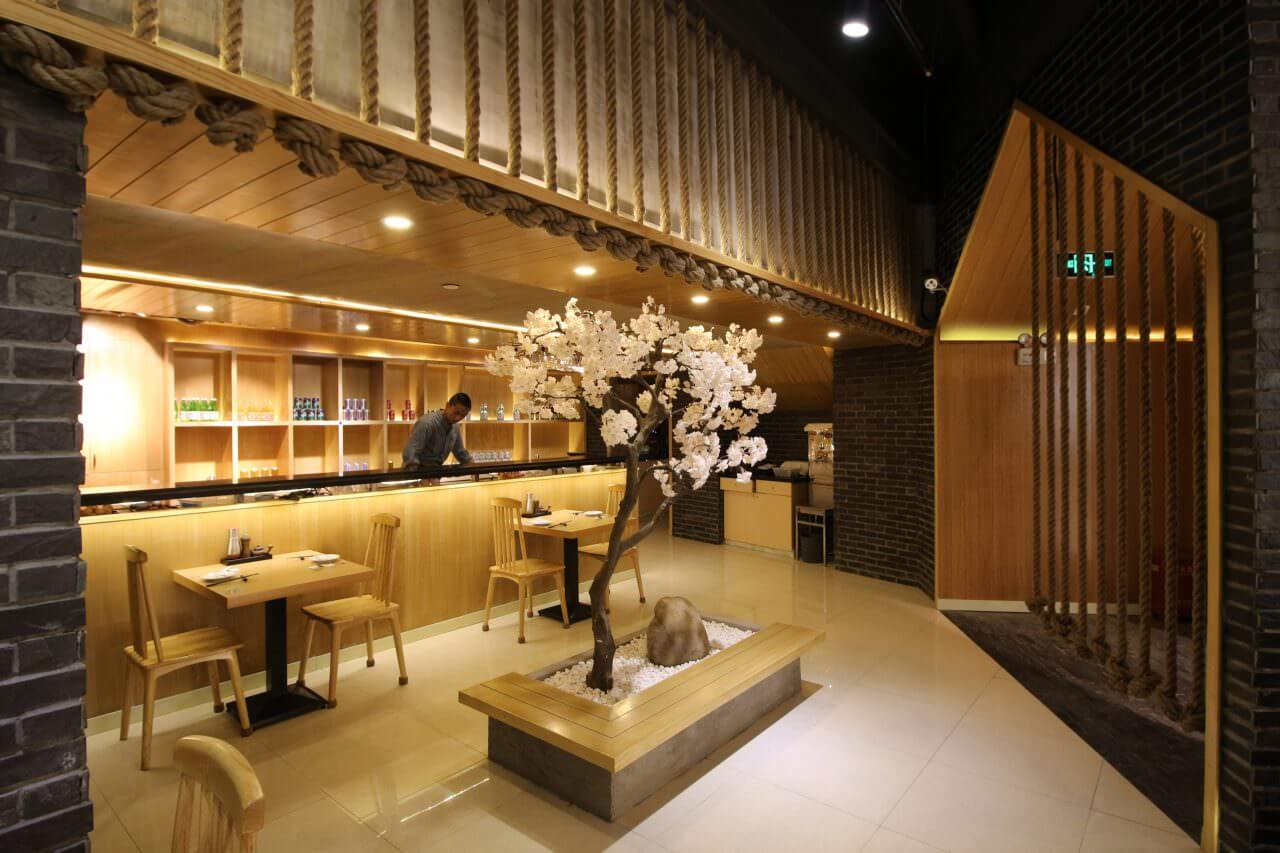日式餐廳設計裝修效果圖