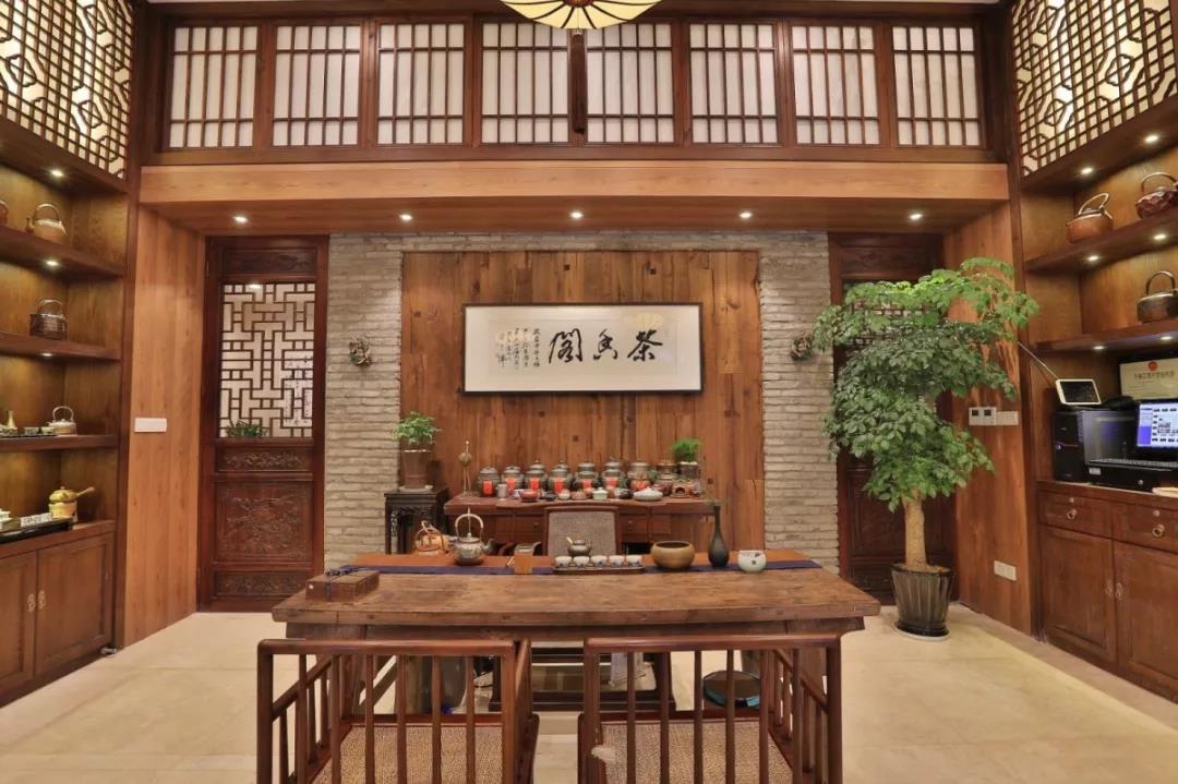 長(cháng)沙私人會(huì )所茶樓裝修圖片1