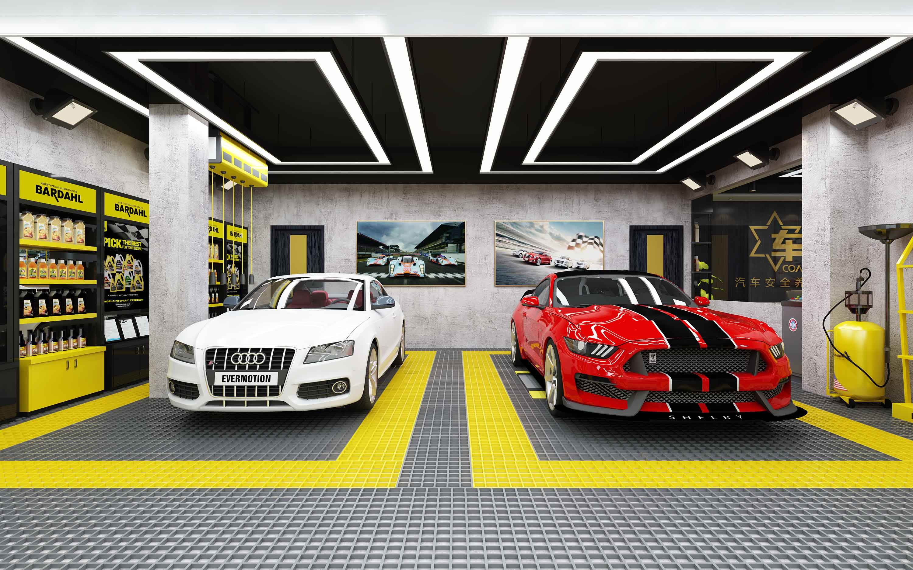 長(cháng)沙汽車(chē)4S店面裝修之洗車(chē)店如何設計？