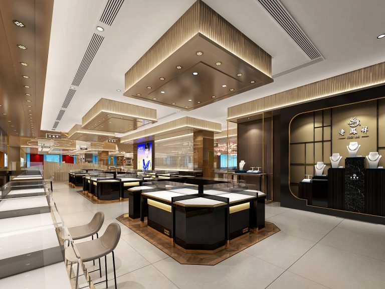 長(cháng)沙珠寶店面裝修中珠寶展示設計理念