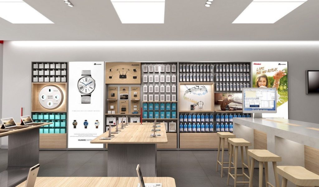 長(cháng)沙現代手機店裝修設計圖