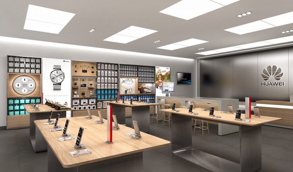 現代手機店裝修設計圖