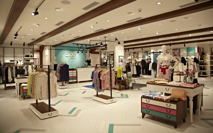 女裝服裝店裝修設計圖