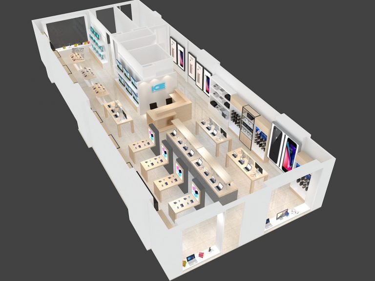 長(cháng)沙手機店裝修