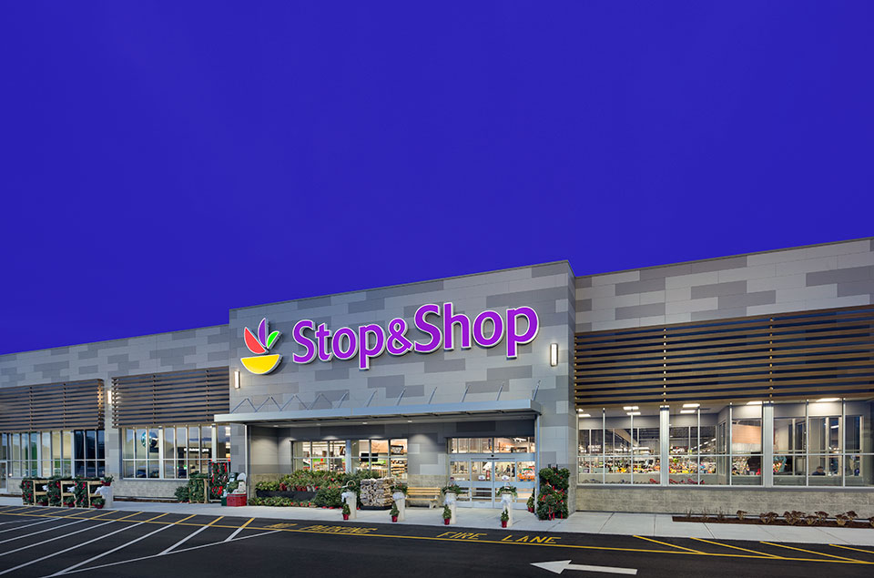 長(cháng)沙Stop＆Shop超市門(mén)頭裝修設計圖
