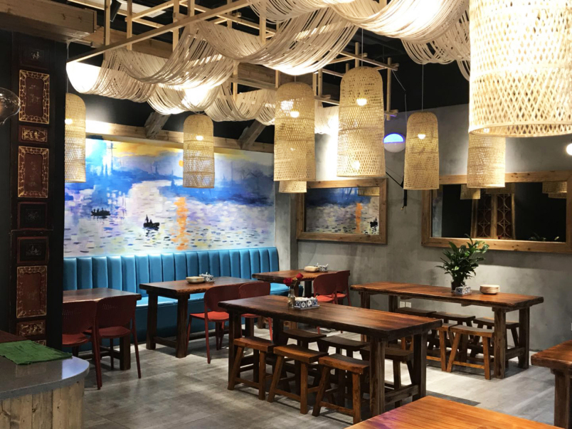 長(cháng)沙新中式餐館裝修設計核心設計理念