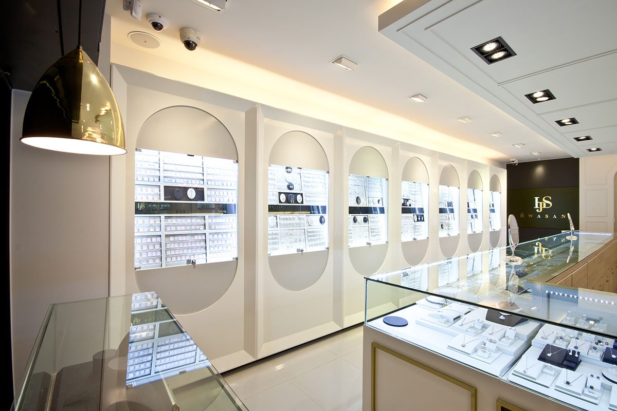 Hwasan珠寶店裝修設計