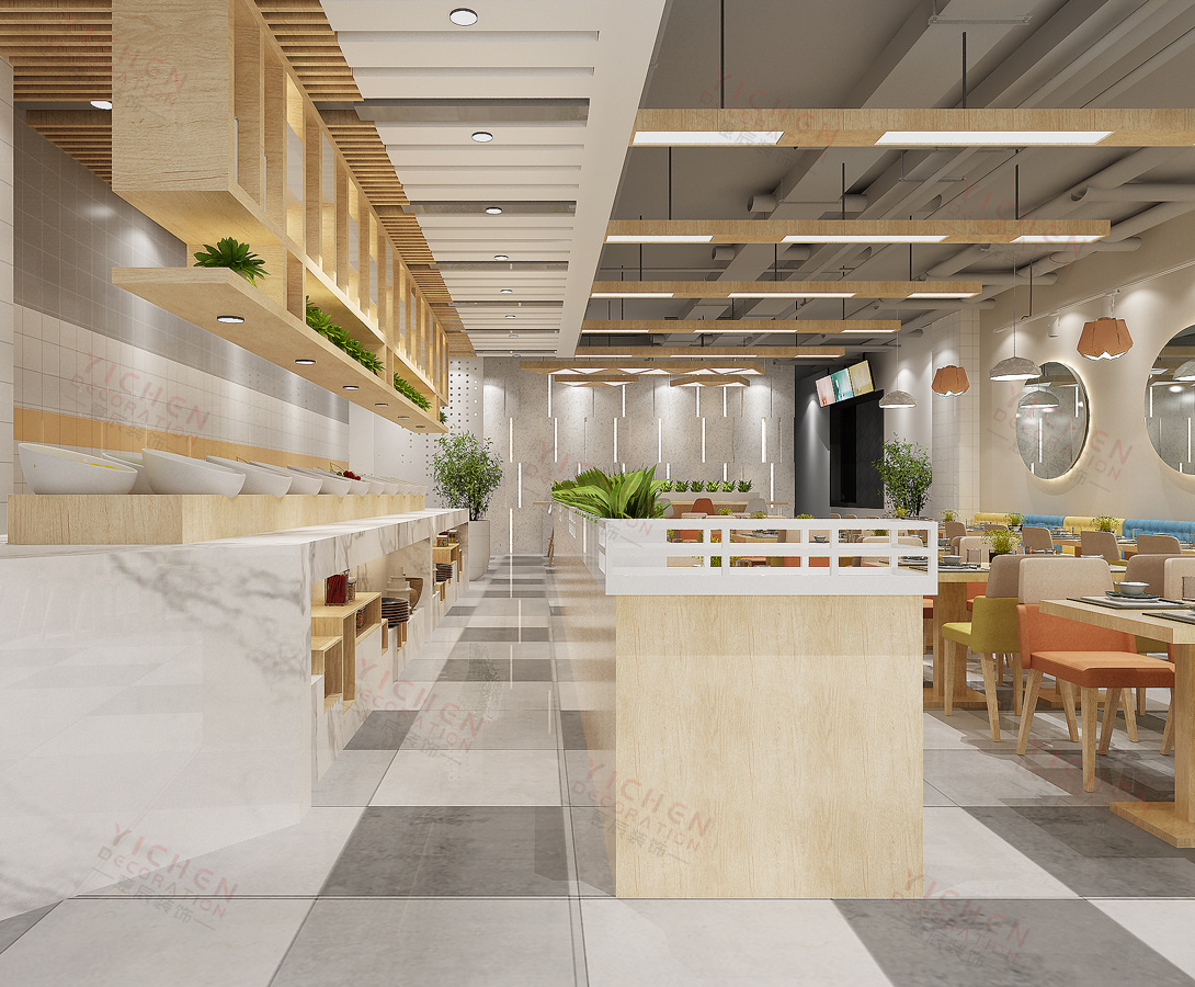 長(cháng)沙快餐店裝修效果圖