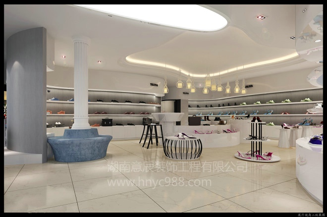 個(gè)性鞋店裝修設計理念！長(cháng)沙店面裝修