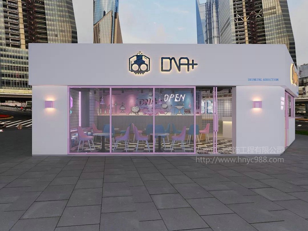 長(cháng)沙奶茶店裝修