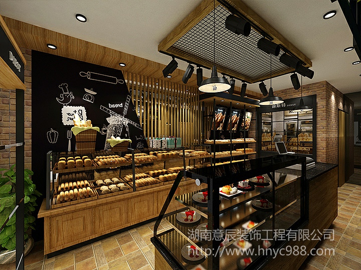 長(cháng)沙蛋糕烘焙店鋪裝修，打造多元現代！