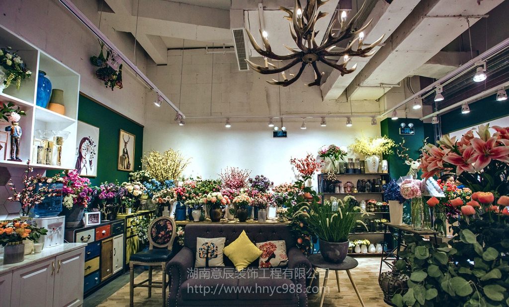 長(cháng)沙花店裝修