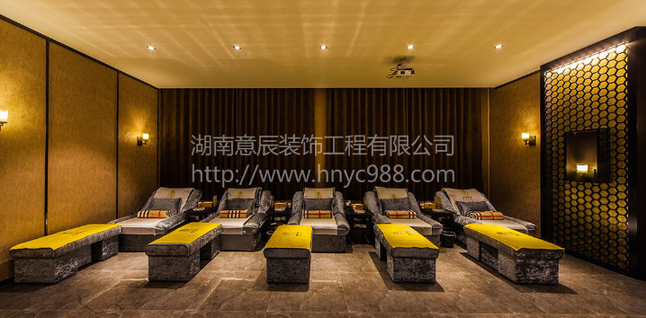 中式足浴店裝修