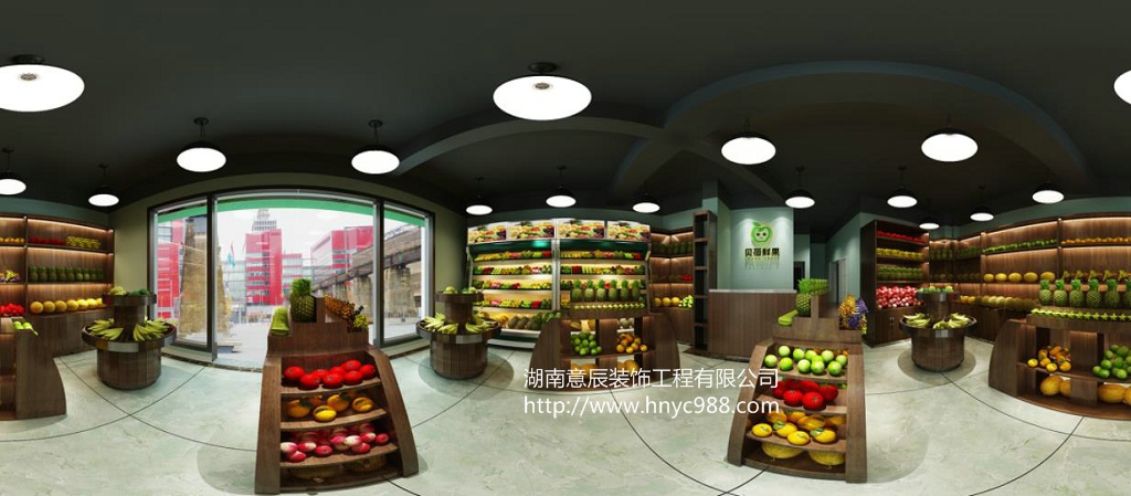 長(cháng)沙水果店裝修