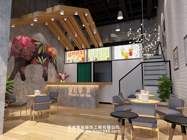 奶茶店裝修設計：奶茶店如何裝修設計更吸引人？