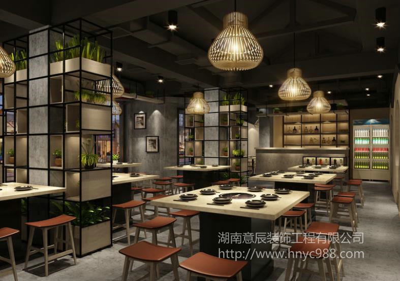 長(cháng)沙燒烤店裝修