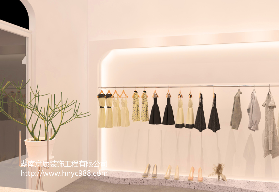 時(shí)尚女裝店面裝修設計