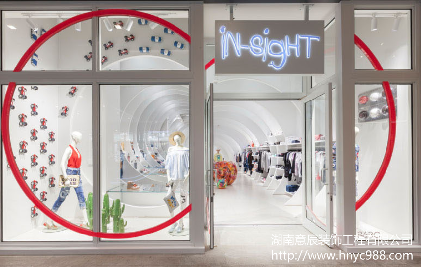 童裝店門(mén)頭裝修設計