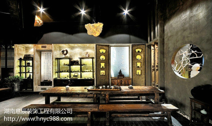 中式茶館會(huì )所裝修設計