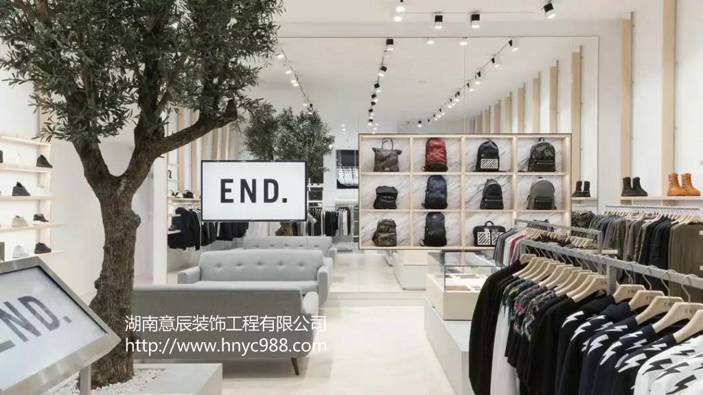 男裝店裝修設計展現不一樣的男裝魅力！
