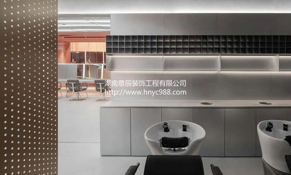 理發(fā)店洗頭區裝修設計
