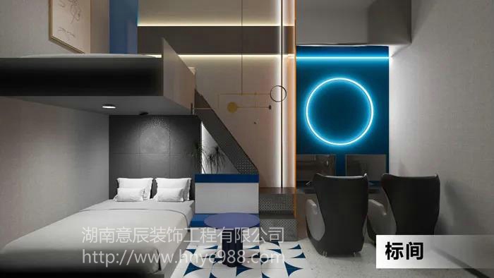 電競酒店兩人間裝修設計