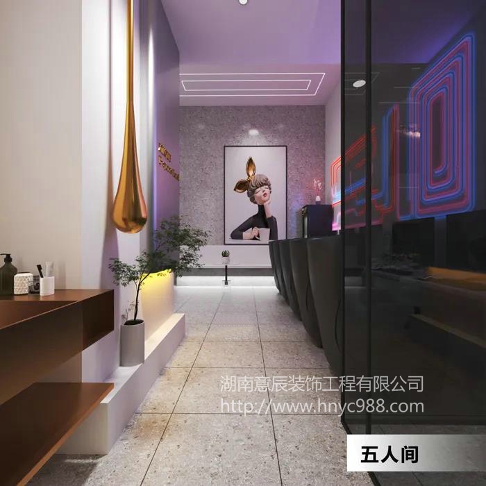 電競酒店五人間裝修設計