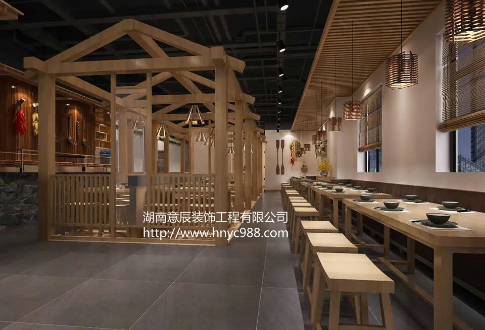 粉鋪面館店面裝修設計