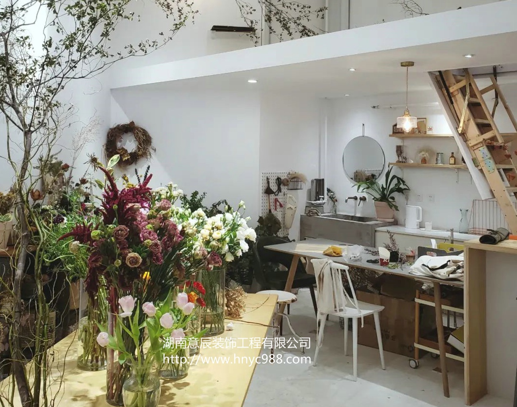 長(cháng)沙花店裝修設計