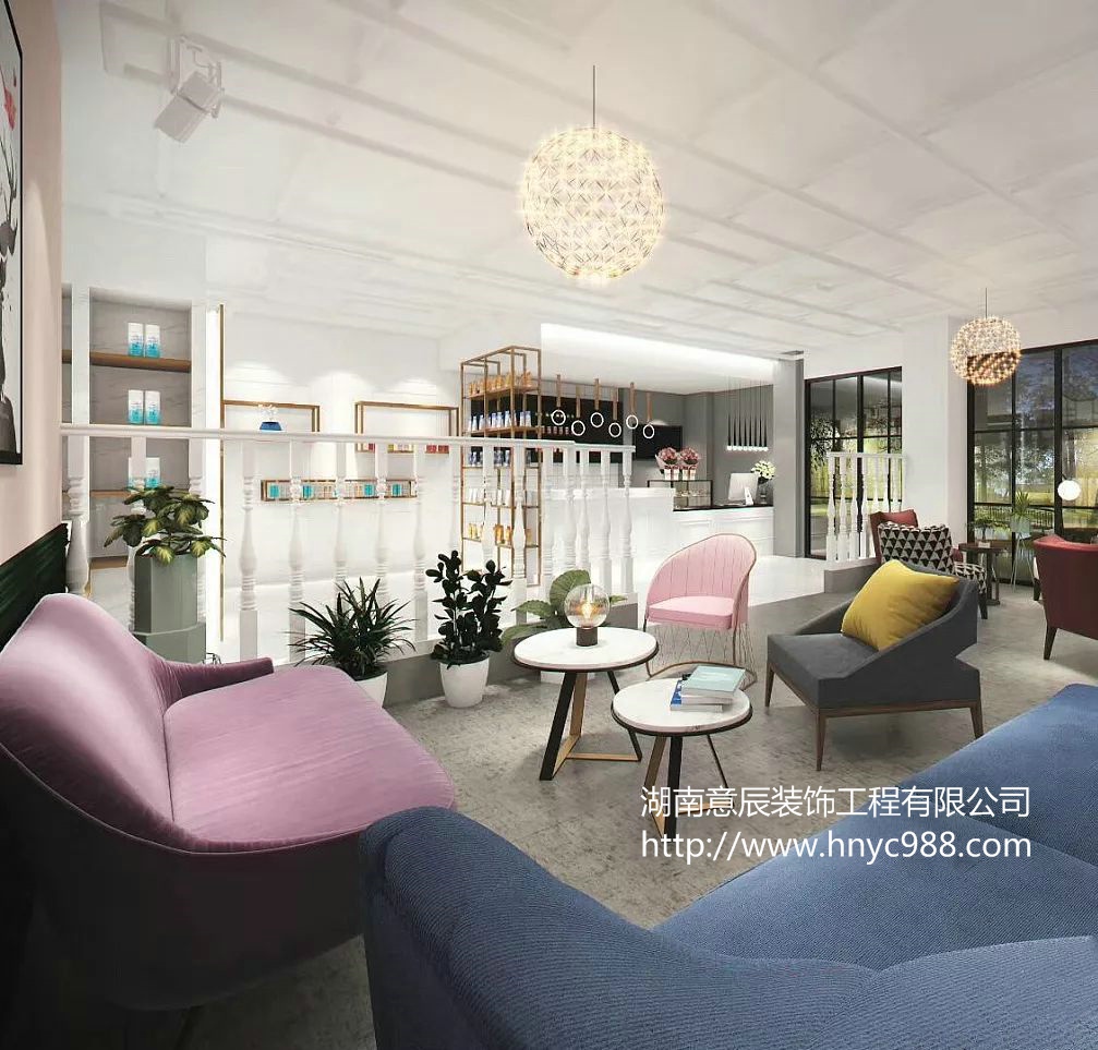 長(cháng)沙美甲店裝修設計
