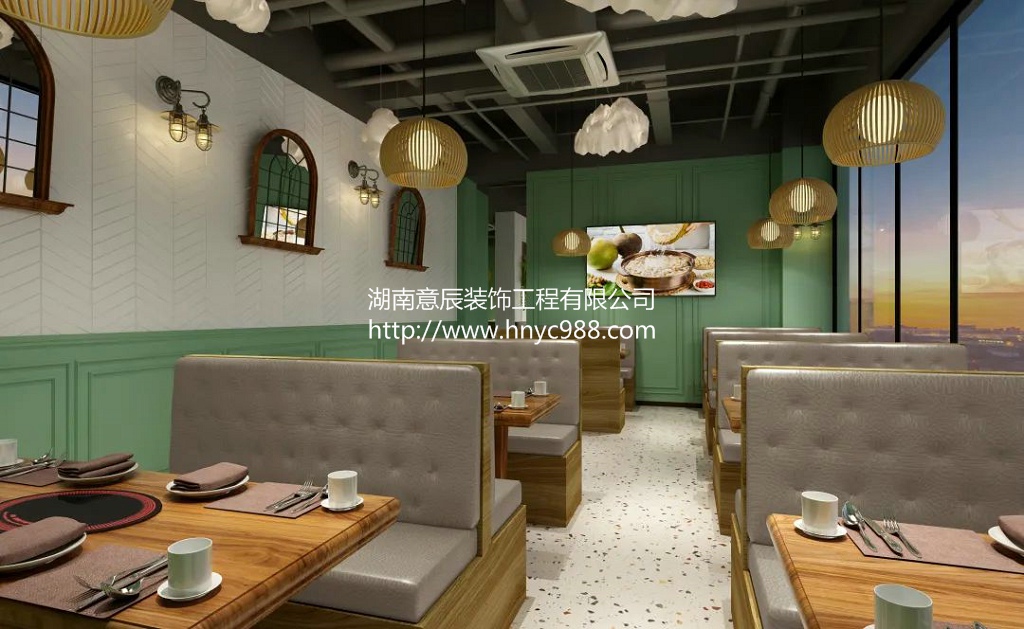 長(cháng)沙餐飲店面裝修設計