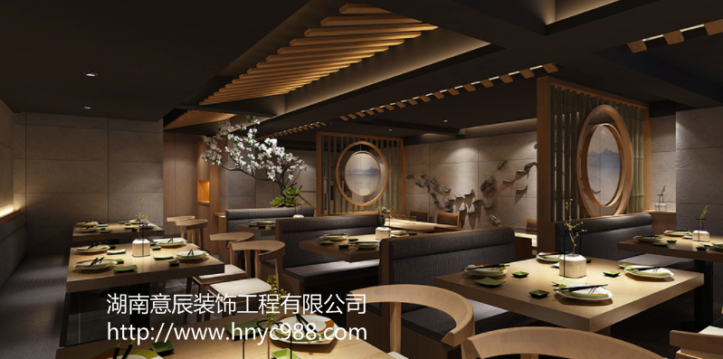 長(cháng)沙日式料理店裝修