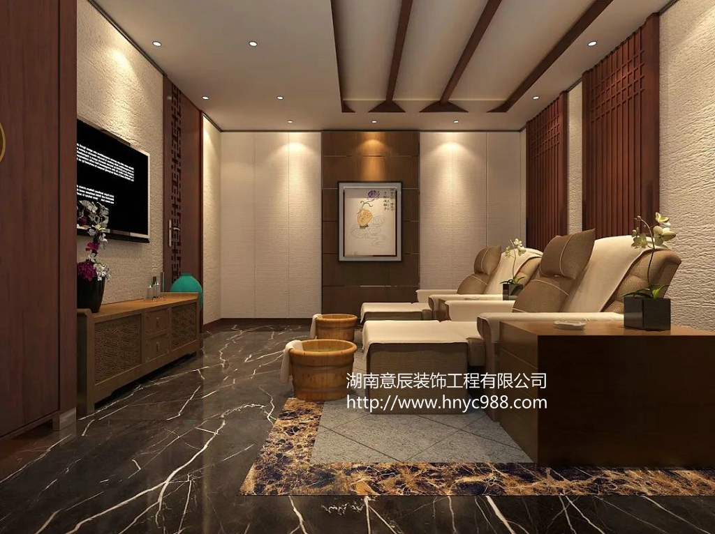 長(cháng)沙足浴店裝修設計