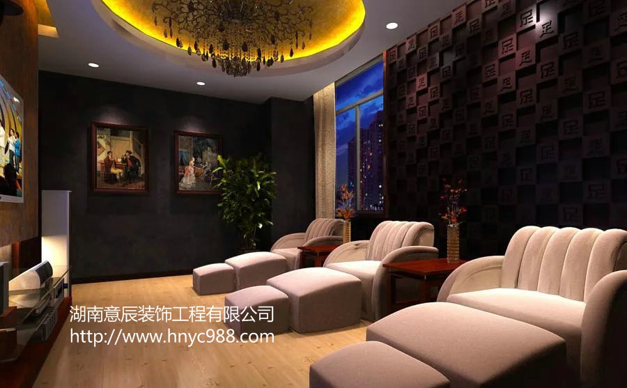 長(cháng)沙足浴按摩店裝修