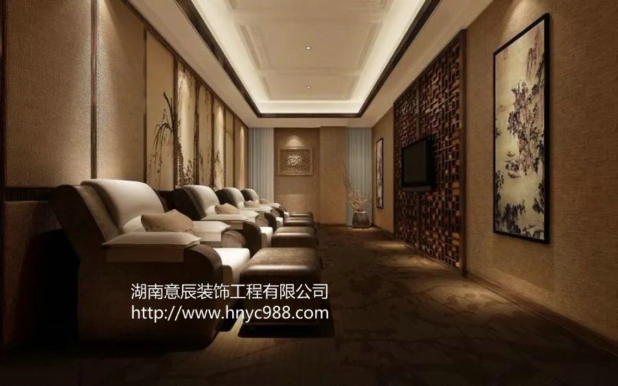長(cháng)沙足浴按摩店裝修
