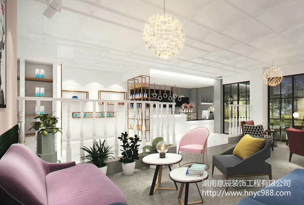 長(cháng)沙美甲店裝修設計