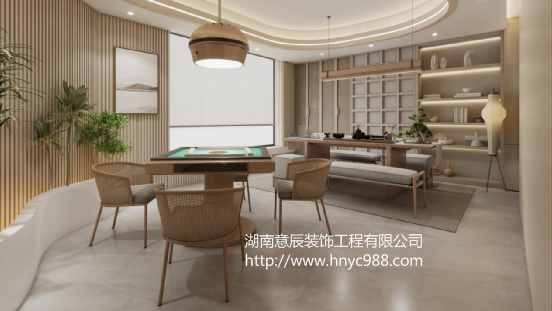 長(cháng)沙棋牌室裝修設計
