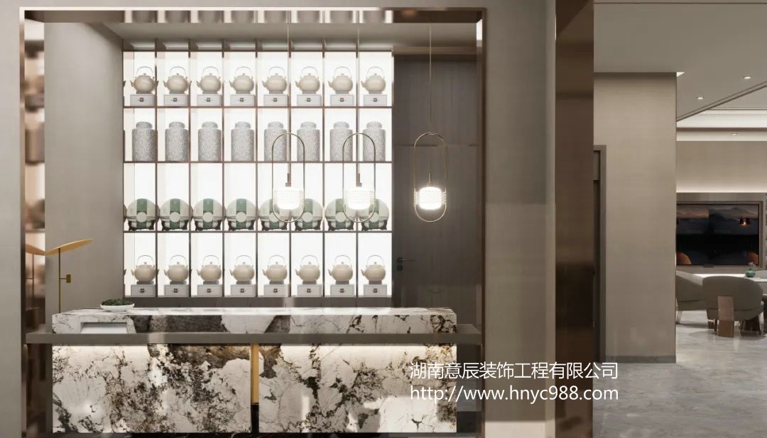 湖南長(cháng)沙茶樓裝修