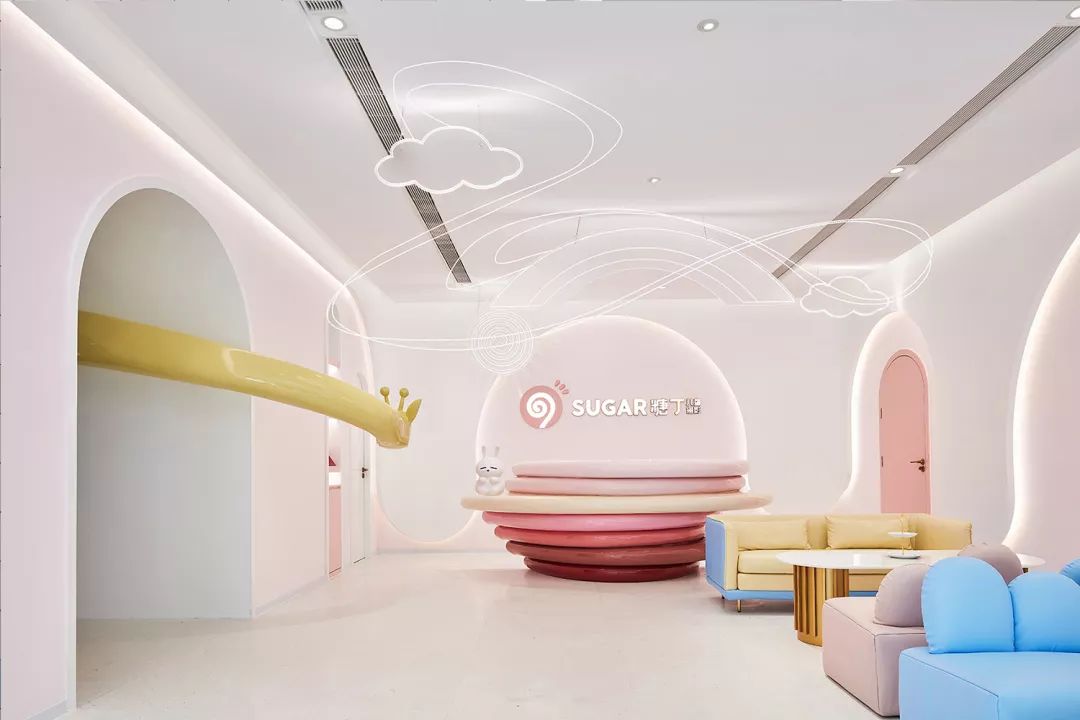 兒童攝影店裝修設計-前臺