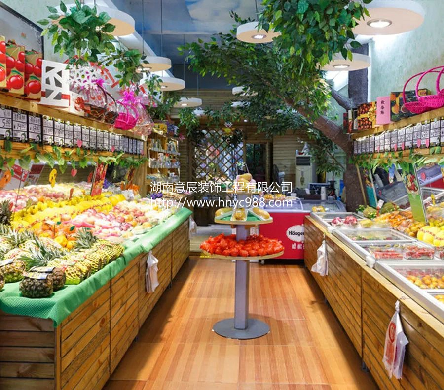 長(cháng)沙水果店裝修